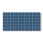 1x1 Keystones Galaxy Blue Matte Porcelain Mosaic Tile - American Tile Depot