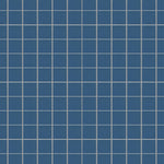 1x1 Keystones Galaxy Blue Matte Porcelain Mosaic Tile - American Tile Depot