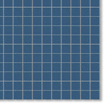 1x1 Keystones Galaxy Blue Matte Porcelain Mosaic Tile - American Tile Depot