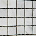 1x1 Oriental White / Asian Statuary Marble Polished Mosaic Tile 1x1 Oriental White / Asian Statuary Marble Polished Mosaic Tile - American Tile Depot