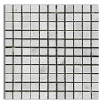 1x1 Oriental White / Asian Statuary Marble Polished Mosaic Tile 1x1 Oriental White / Asian Statuary Marble Polished Mosaic Tile - American Tile Depot