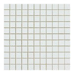1x1 Thassos White Marble Honed Mosaic Tile - American Tile Depot