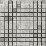 1x1 Tundra Gray (Atlantic Gray) Marble Polished Mosaic Tile 1x1 Tundra Gray (Atlantic Gray) Marble Polished Mosaic Tile - American Tile Depot