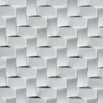 1x2 Bianco Dolomite CNC-Arched Herringbone Mosaic Tile 1x2 Bianco Dolomite CNC-Arched Herringbone Mosaic Tile - American Tile Depot
