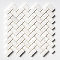 1x2 Herringbone Honed