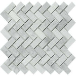1x2 Bianco Venatino Marble Honed Herringbone Mosaic Tile 1x2 Bianco Venatino Marble Honed Herringbone Mosaic Tile - American Tile Depot