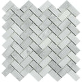 1x2 Herringbone Honed