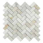 1x2 Calacatta Gold Marble Polished Herringbone Mosaic Tile 1x2 Calacatta Gold Marble Polished Herringbone Mosaic Tile - American Tile Depot