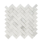 1x2 Calacatta Oliva Marble Honed Herringbone Mosaic Tile 1x2 Calacatta Oliva Marble Honed Herringbone Mosaic Tile - American Tile Depot