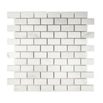1x2 Calacatta Oliva Marble Polished Brick Mosaic Tile 1x2 Calacatta Oliva Marble Polished Brick Mosaic Tile - American Tile Depot