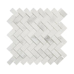1x2 Calacatta Oliva Marble Polished Herringbone Mosaic Tile 1x2 Calacatta Oliva Marble Polished Herringbone Mosaic Tile - American Tile Depot