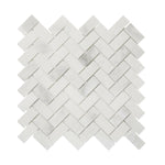 1x2 Calacatta Oliva Marble Polished Herringbone Mosaic Tile 1x2 Calacatta Oliva Marble Polished Herringbone Mosaic Tile - American Tile Depot