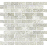 1x2 Tundra Gray (Atlantic Gray) Marble Polished Brick Mosaic Tile 1x2 Tundra Gray (Atlantic Gray) Marble Polished Brick Mosaic Tile - American Tile Depot