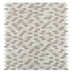 1x2 Garnet Brick Bride Mosaic Wall Tile-American Tile Depot