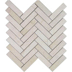 1x4 Crema Marfil Marble Polished Herringbone Mosaic Tile 1x4 Crema Marfil Marble Polished Herringbone Mosaic Tile - American Tile Depot
