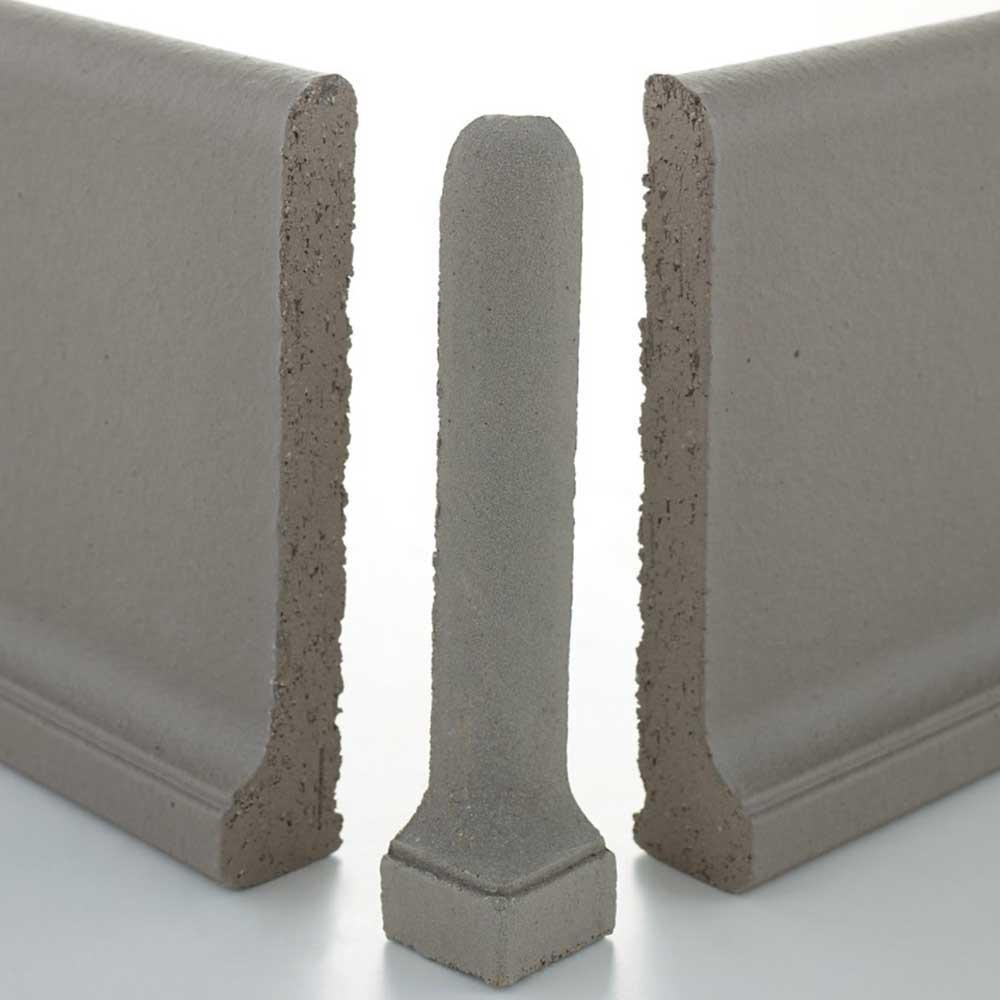 1x4.5 Grey Matte Quarry Outside Corner 1x4.5 Grey Matte Quarry Outside Corner - American Tile Depot