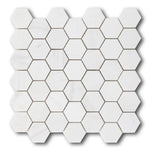 2" Beehive Dolomite Honed Hexagon Marble Mosaic Tile 2" Beehive Dolomite Honed Hexagon Marble Mosaic Tile - American Tile Depot