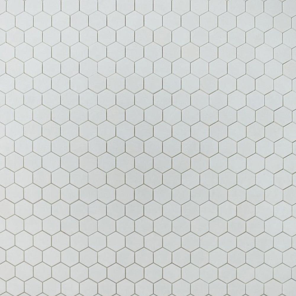 2" Beehive Thassos Polished Hexagon Marble Mosaic Tile 2" Beehive Thassos Polished Hexagon Marble Mosaic Tile - American Tile Depot