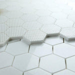 2" Beehive Thassos Polished Hexagon Marble Mosaic Tile 2" Beehive Thassos Polished Hexagon Marble Mosaic Tile - American Tile Depot