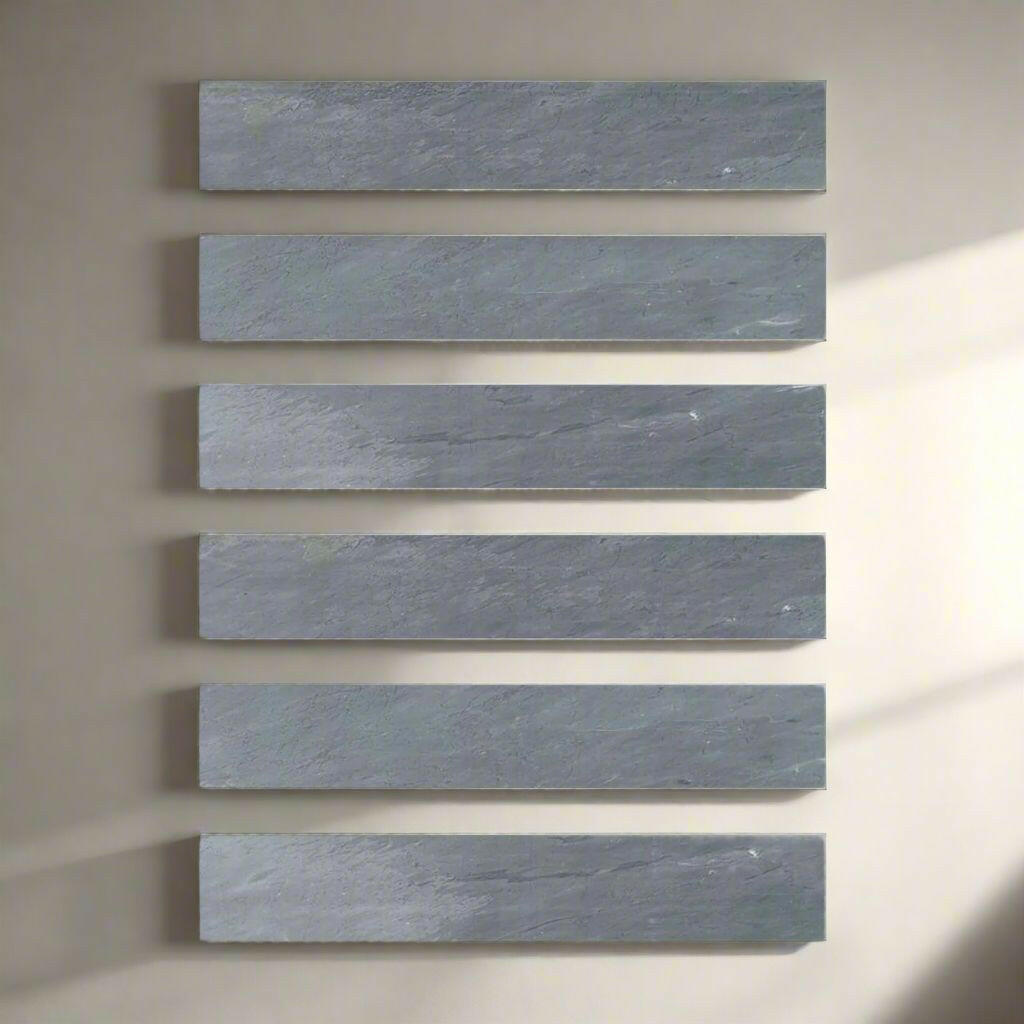 2 X 12 Bardiglio Imperiale Marble Polished Tile-American Tile Depot