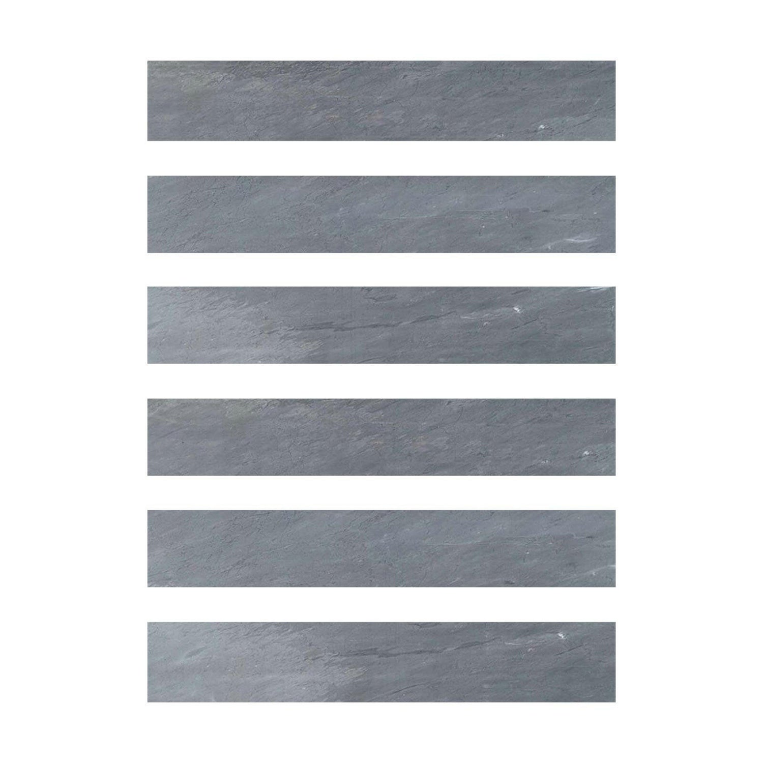 2 X 12 Bardiglio Imperiale Marble Polished Tile-American Tile Depot