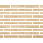 2 X 12 Ivory Travertine Vein Cut Filled & Polished Tile-American Tile Depot