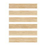 2 X 12 Ivory Travertine Vein Cut Filled & Polished Tile-American Tile Depot