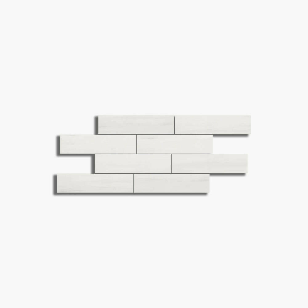 2 X 8 Bianco Dolomite Honed Tile-American Tile Depot
