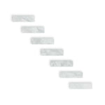 2 X 8 Italian Statuary White Marble Polished Tile-American Tile Depot