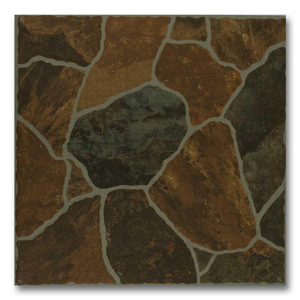 20x20 Terrace Brown Grip Flagstone Look Ceramic Tile 20x20 Terrace Brown Grip Flagstone Look Ceramic Tile - American Tile Depot