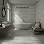 20x40 Chrona Gris Matte Travertine Look Porcelain Tile 20x40 Chrona Gris Matte Travertine Look Porcelain Tile - American Tile Depot