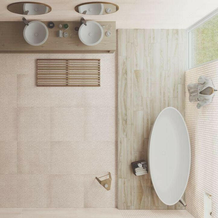 24x24 Altura Sand Floor Matte Fabric Look Porcelain Tile 24x24 Altura Sand Floor Matte Fabric Look Porcelain Tile - American Tile Depot
