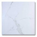 24x24 Bianco River Full Lap Marble Look Porcelain Tile 24x24 Bianco River Full Lap Marble Look Porcelain Tile - American Tile Depot