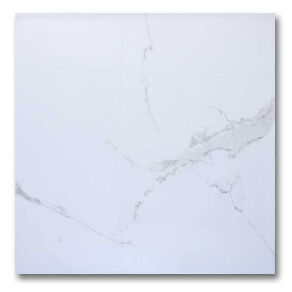24x24 Bianco River Full Lap Marble Look Porcelain Tile 24x24 Bianco River Full Lap Marble Look Porcelain Tile - American Tile Depot