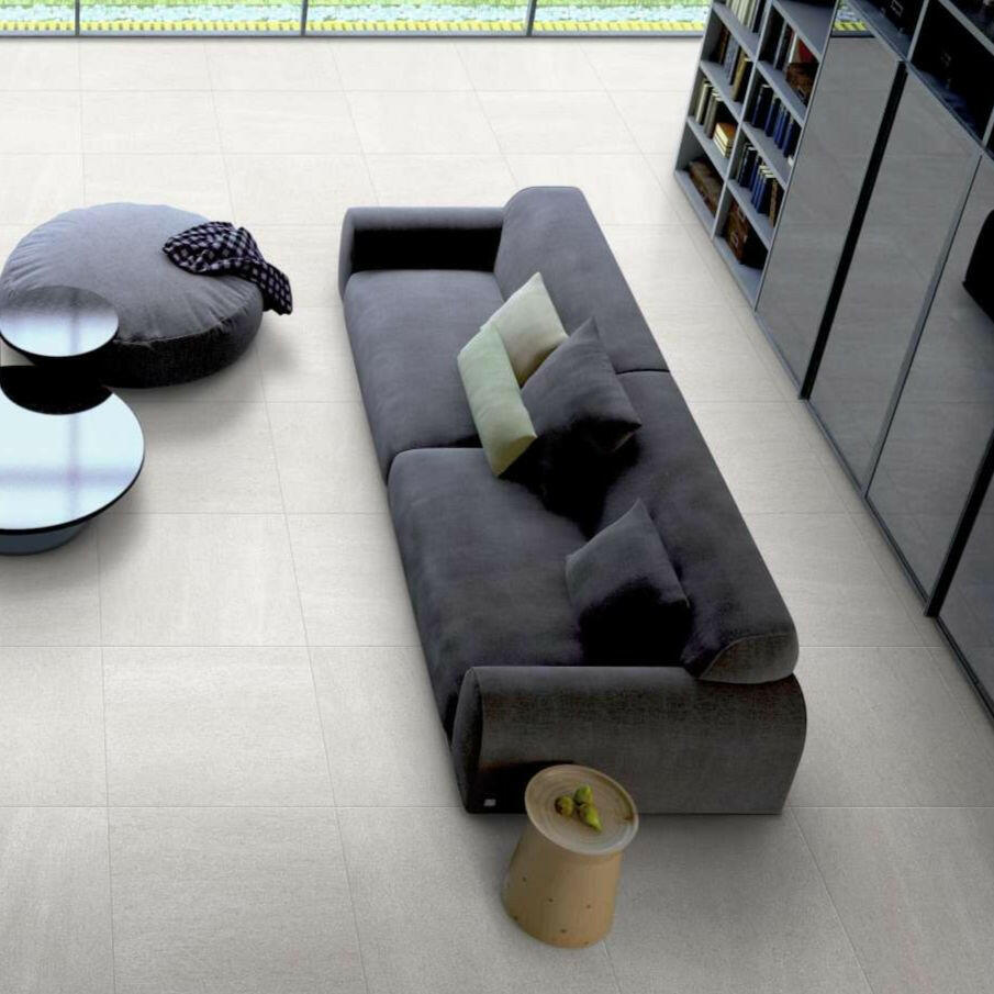 24x24 Biancoire White Chiseled Grip & Matte Porcelain Tile 24x24 Biancoire White Chiseled Grip & Matte Porcelain Tile - American Tile Depot