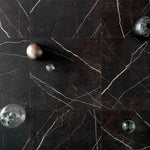 24x24 Black Marquina Marble Honed Tile 24x24 Black Marquina Marble Honed Tile - American Tile Depot