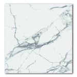 24x24 Bravira Carrara Marble Look Polished Porcelain Tile 24x24 Bravira Carrara Marble Look Polished Porcelain Tile - American Tile Depot