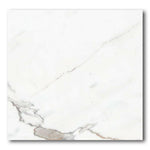 24x24 Calacatta Fynora Polished Marble Laminated Porcelain Tile 24x24 Calacatta Fynora Polished Marble Laminated Porcelain Tile - American Tile Depot