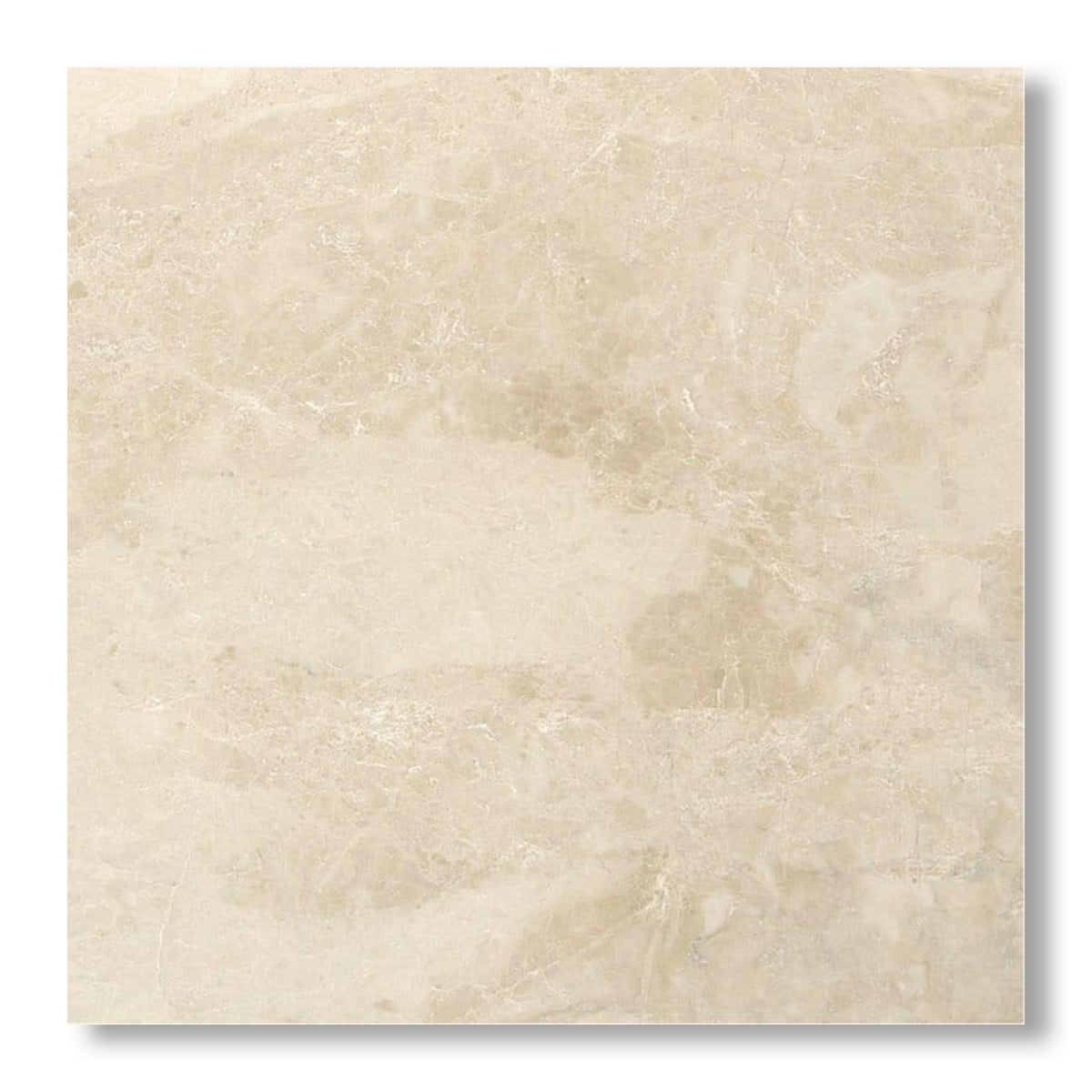 24x24 Cappuccino Marble Polished Tile - American Tile Depot