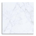 24x24 Carrara White Marble Polished Tile - American Tile Depot