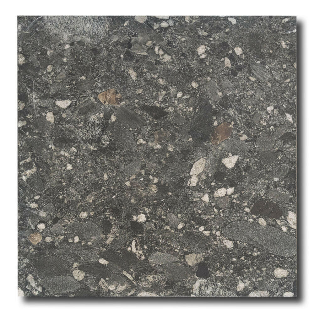 24x24 Ceppo Nero Matte R11 Terrazzo Look Porcelain Tile 24x24 Ceppo Nero Matte R11 Terrazzo Look Porcelain Tile - American Tile Depot