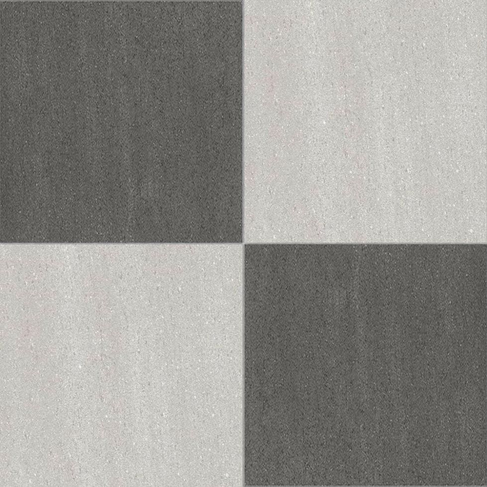 24x24 Checkerboard Tile - Biancoire Graphite & White Chiseled Grip & Matte Porcelain 24x24 Checkerboard Tile - Biancoire Graphite & White Chiseled Grip & Matte Porcelain - American Tile Depot