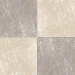 24x24 Checkerboard Tile - Virelia Grey & Cream Nat Matte Marble Look Porcelain 24x24 Checkerboard Tile - Virelia Grey & Cream Nat Matte Marble Look Porcelain - American Tile Depot