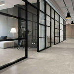 24x24 Chronara Greige Nat Matte Limestone Look Porcelain Tile 24x24 Chronara Greige Nat Matte Limestone Look Porcelain Tile - American Tile Depot