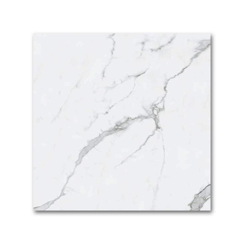 24x24 Claro Venato White Marble Look Matte Porcelain Tile (5 Pcs) 24x24 Claro Venato White Marble Look Matte Porcelain Tile (5 Pcs) - American Tile Depot