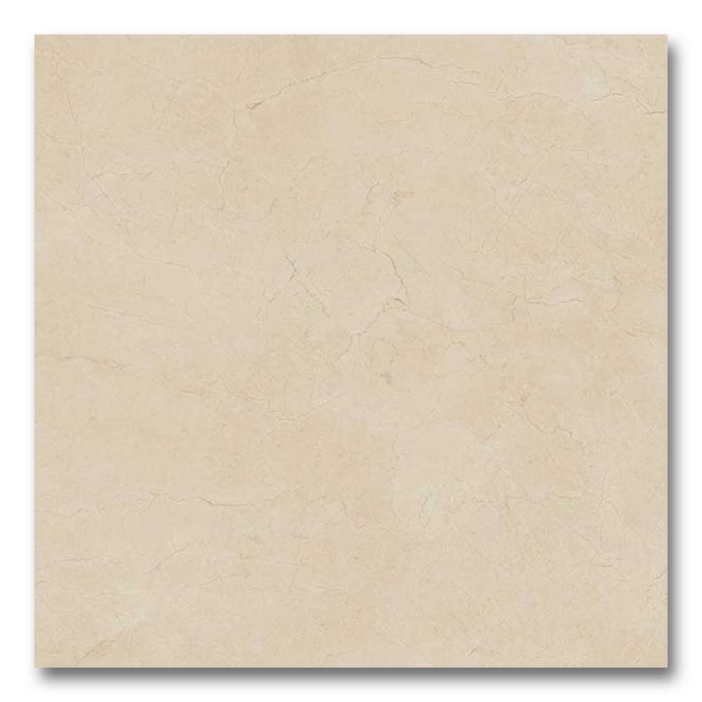 24x24 Crema Marfil Matte Marble Look Porcelain Tile