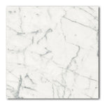 24x24 Genvora Blanc Matte Marble Look Porcelain Tile - American Tile Depot
