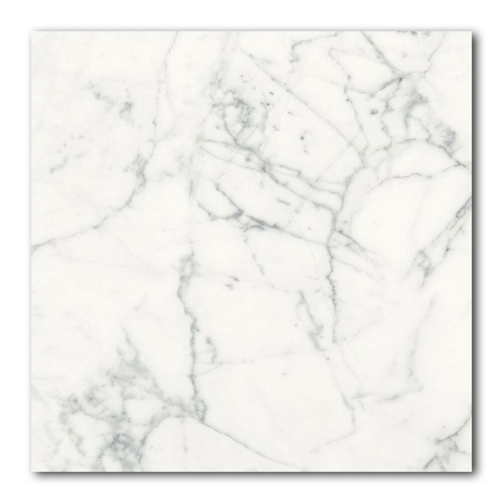 24x24 Genvora Blanc Matte Marble Look Porcelain Tile - American Tile Depot