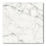 24x24 Genvora Blanc Matte Marble Look Porcelain Tile - American Tile Depot