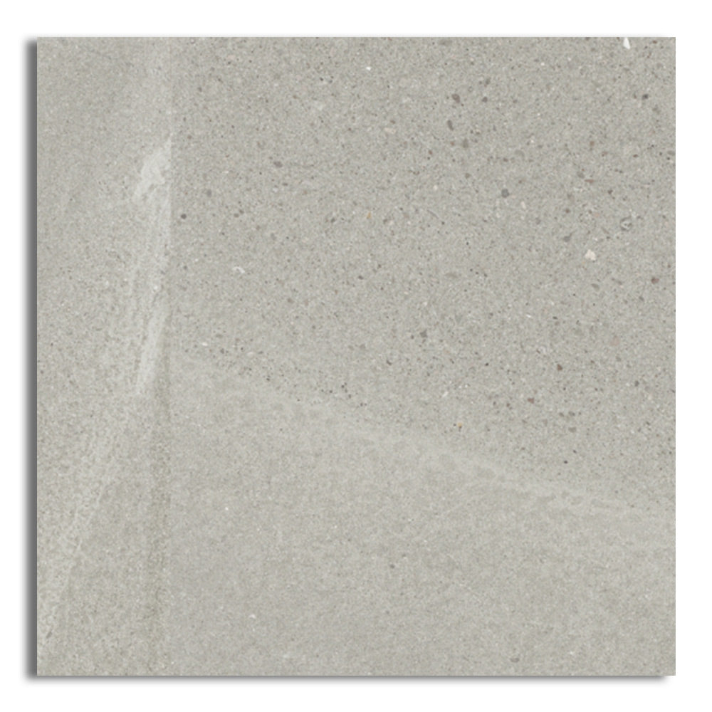 24x24 Azurith Grey Limestone Look Marble Laminated Porcelain Tile